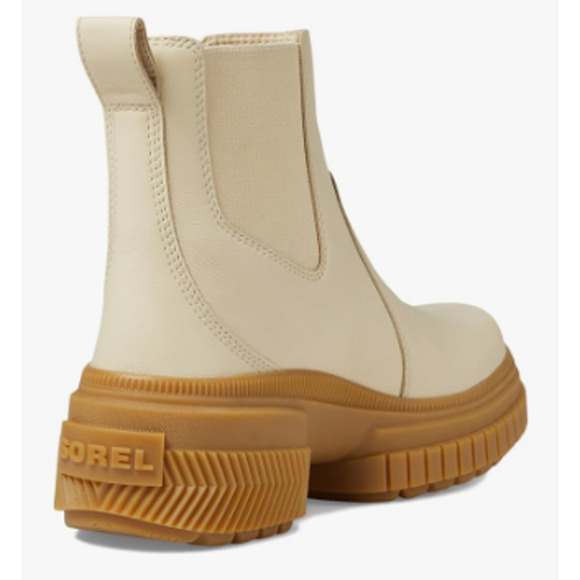 NEW Sorel - ONA Ave Chelsea Boot, WP, Women's Honey White, 7.5 ($160) (other) - Picture 3 of 4